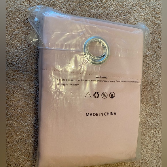 Accents Solid Pink Curtains 84 Inches Long Baby Pink Blackout Curtain